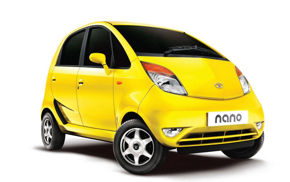 1. Tata Nano. Offers a mileage of 25.00 km/lit