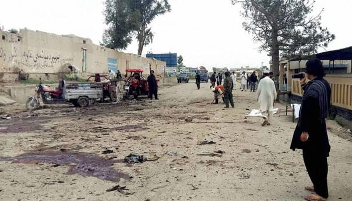 Blast hits police base in Afghan capital, 10 killed, 20 injured