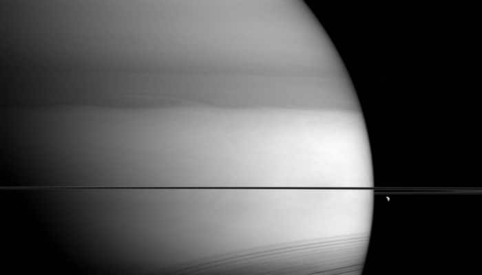 Saturn seen in wavelengths of light – See pic