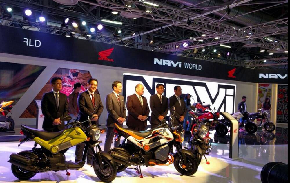 Auto Expo 2016: HMSI launches 110 cc NAVI