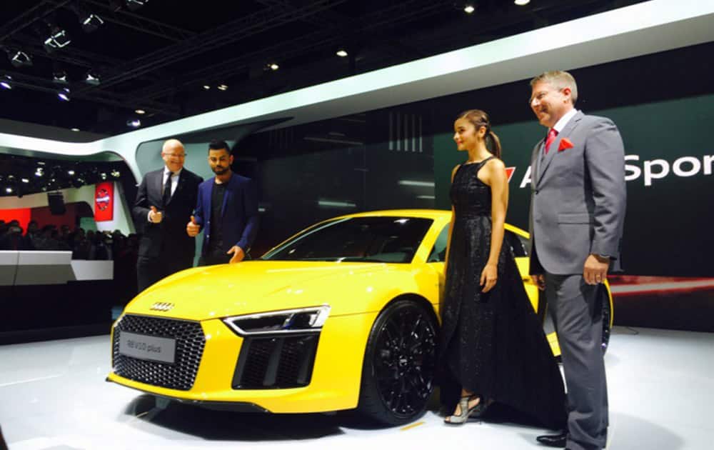Auto Expo 2016: Audi launches new R8 V10 Plus for Rs 2.47 crore