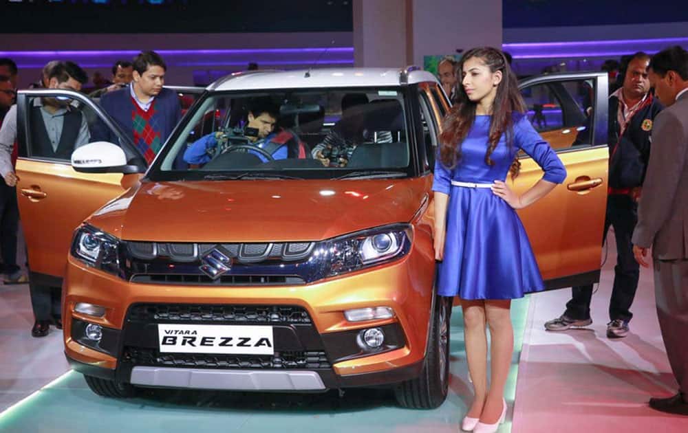 Auto Expo 2016: Maruti launches new SUV Vitara Brezza
