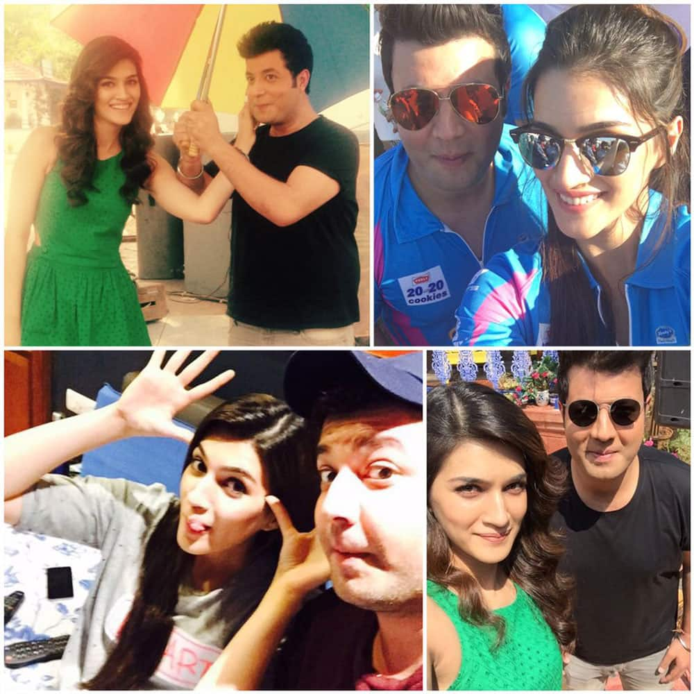 Kriti Sanon ‏:- Happiest birthday to the sweetest guy wid the purest heart!My punjabi-songs-cum-bro-talk partner! @varunsharma90  -twitter
