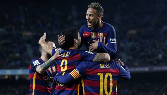 Barcelona crush Gary Neville`s Valencia 7-0 in Copa del Rey after Suarez, Lionel Messi&#039;s hat-tricks