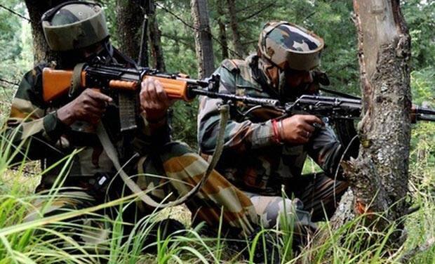 Two militants hiding in J&amp;K&#039;s Bandipora, gunbattle underway  