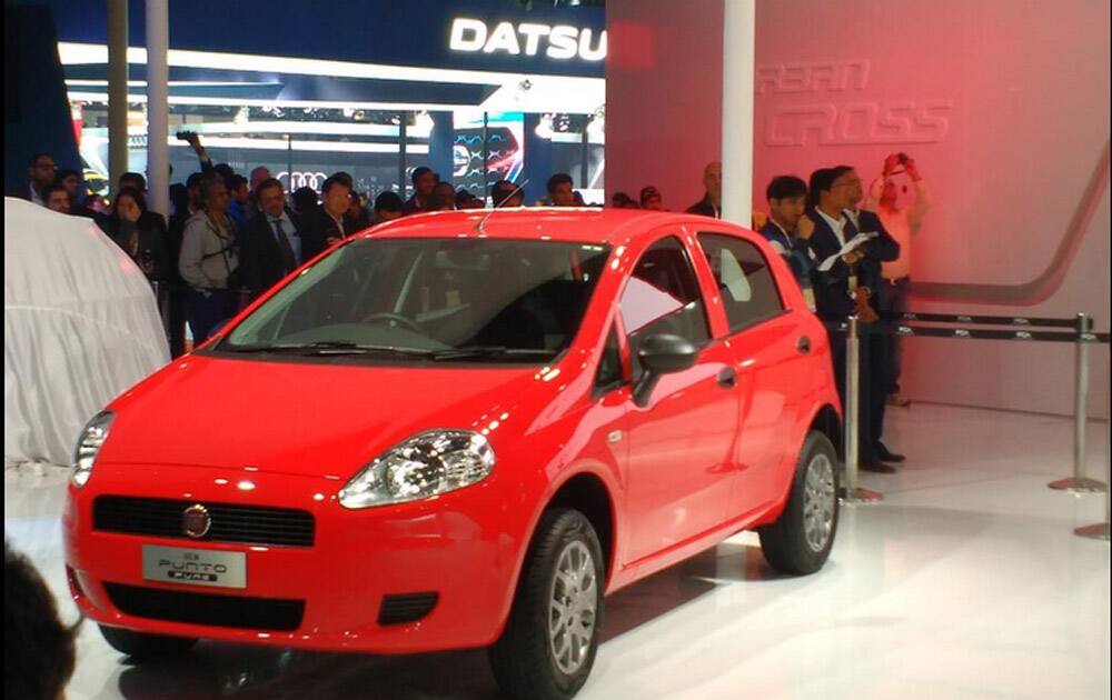 Fiat launches the Punto Pure.