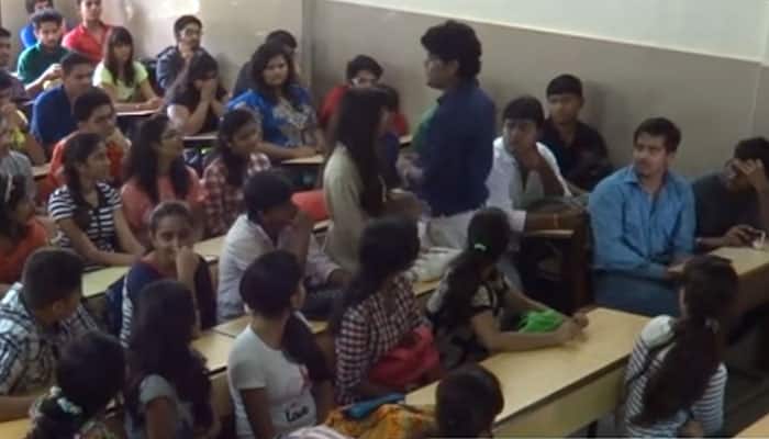 When a professor sexually abused a girl in classroom; watch other students&#039; reaction