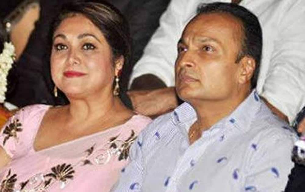 Tina Ambani is married to chairman of Reliance Group Anil Ambani.