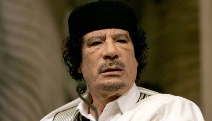 Never-seen-before video of battered and bleeding Colonel Muammar Gaddafi surfaces - Watch