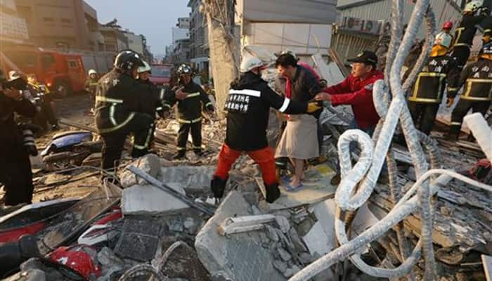 Over 100 missing, 13 dead as strong quake rattles Taiwan