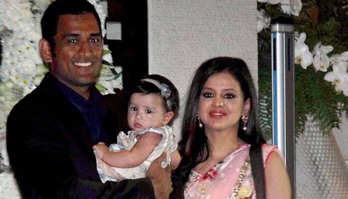 Twitterati celebrate as Mahendra Singh Dhoni&#039;s daughter Ziva turns 1