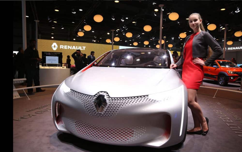 The concept cars for Renault continue to be major attraction at AutoExpo 2016.
