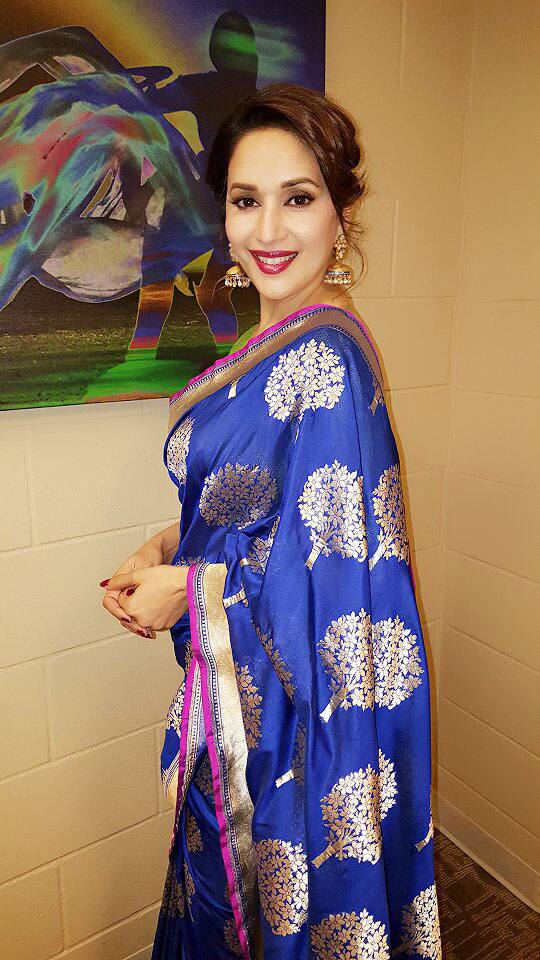 Madhuri Dixit-Nene ‏:- Now you can reach out to friends and family instantly. But nothing beats seeing them in person. -twitter