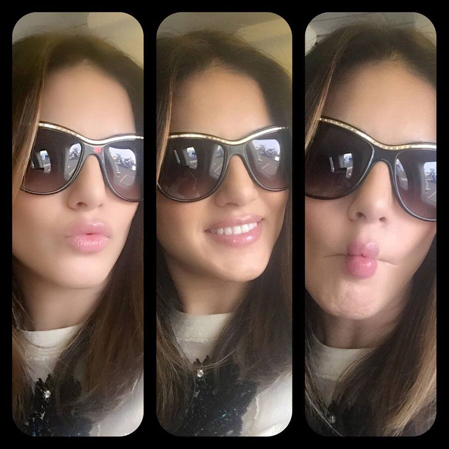 Sunny Leone :- Off to Bangalore :) -twitter