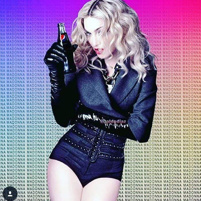 Madonna :- Check out the #pepsiHalftime commercial at the Super Bowl tonight!! Its gonna be! -twitter