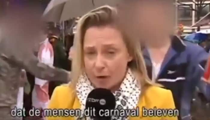 `Would you sleep with me tonight?` - Drunk German asked TV reporter live on air: Watch