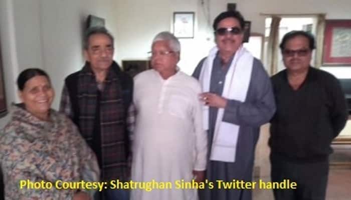Shatrughan Sinha defies BJP, meets Nitish, Lalu &#039;boldly and openly&#039;