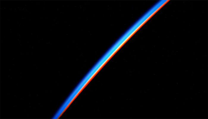 See pic: NASA astronaut Scott Kelly tweets pic of sunset from space!