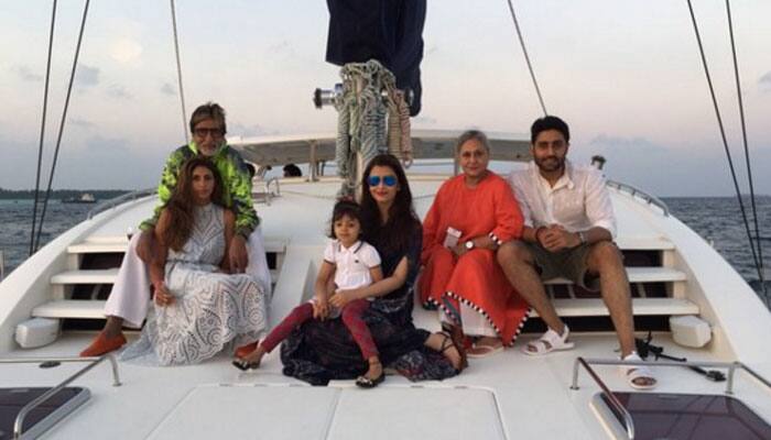 Aishwarya chills with Aaradhya, Shweta—See pic shared by Amitabh Bachchan!