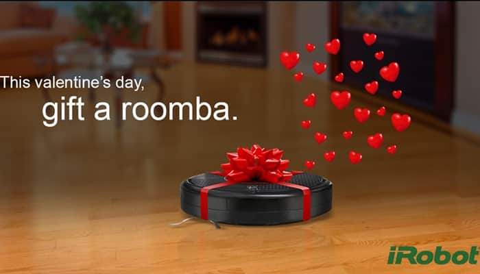 Valentine’s Day special: Roomba - The ideal gift for your woman!