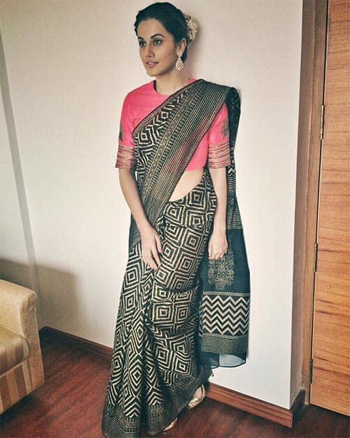 Radhika Aire for an event in Salem :) Styled by @devs213 Twitter@taapsee