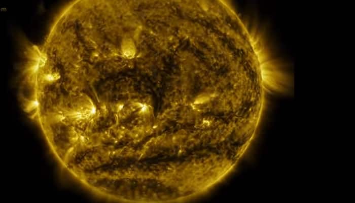 Watch: Time-lapse video shows one year of sun&#039;s activity in six minutes!