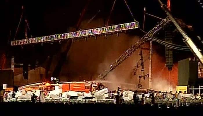 Fire at Mumbai&#039;s &#039;Make in India Week&#039; event doused; no casualties