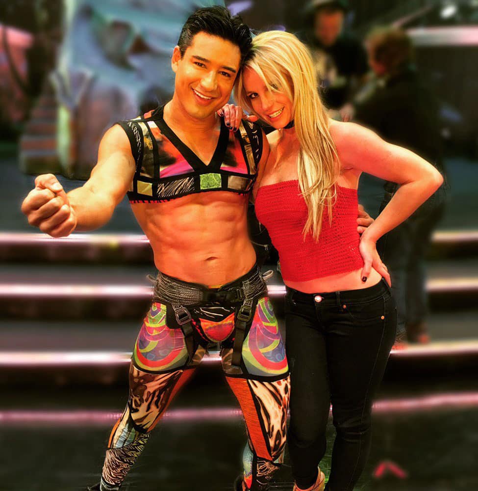 Mario Lopez ‏:- Got a new gig... @BritneySpears -twitter