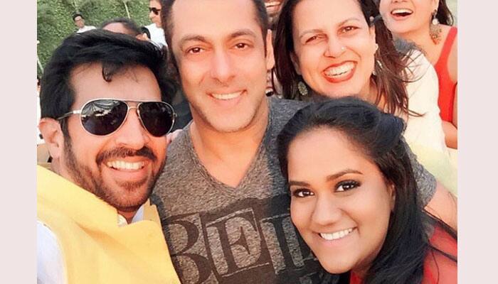 Salman Khan joins sister Arpita&#039;s baby shower—View in pics!