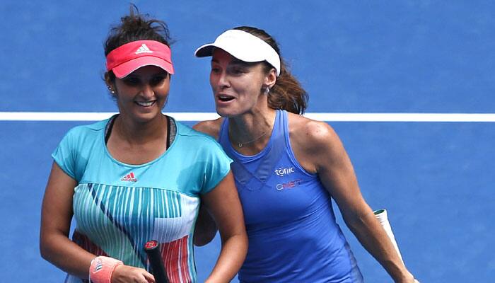 Sania Mirza &amp; Martina Hingis: On a roll, &#039;Santina&#039; pair 5 wins away from creating history