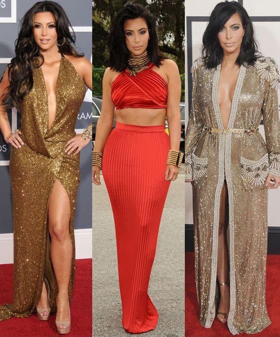 Kim Kardashian :- FAV GRAMMYS LOOKS http://bit.ly/20zphxm  -twitter