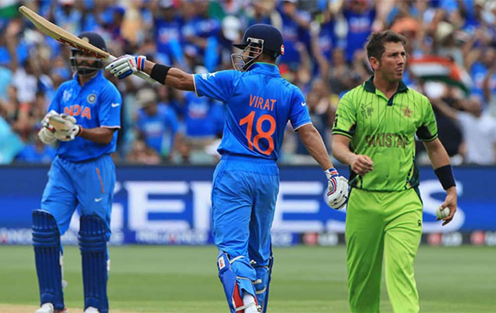 In T20Is, India lead the head-to-head against Pakistan 4-1 with 1 tied game.