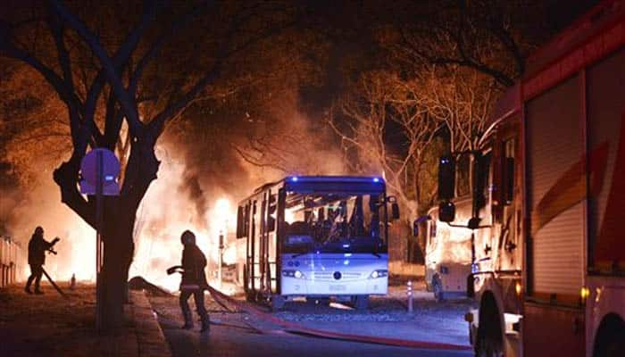 At least 18 killed in Ankara car bomb attack targeting military