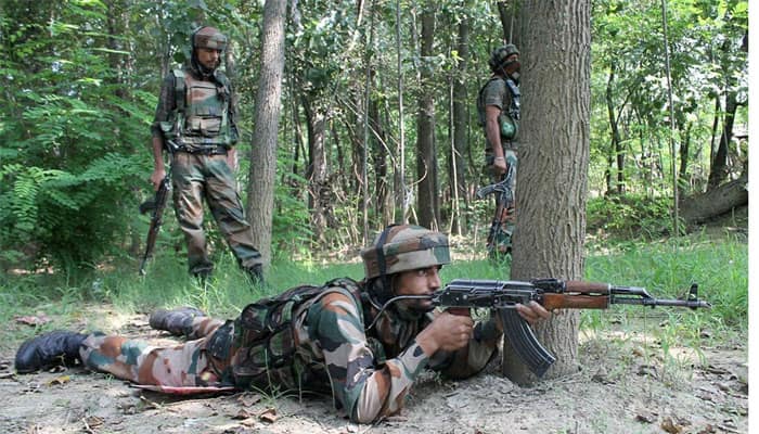 J&amp;K encounter: Militants attack CRPF convoy in Pampore, kill three jawans, civilian