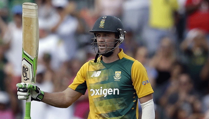 AB de Villiers hits fastest ever T20I fifty by a South African