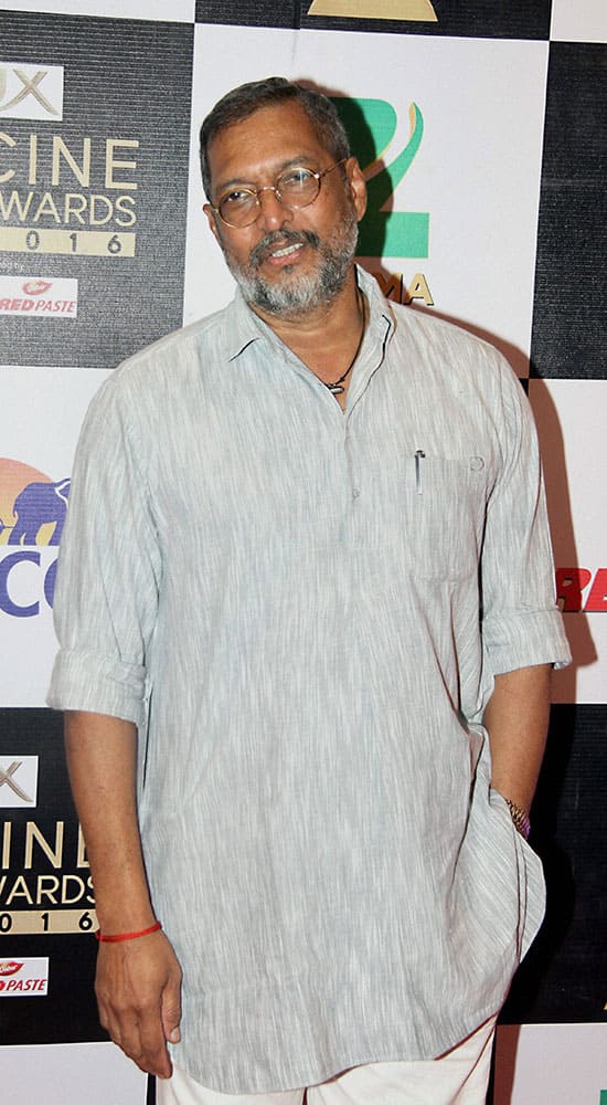 Actor Nana Patekar during the Zee Cine Awards 2016 in Mumbai. 