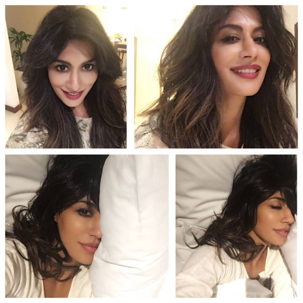 Chitrangda Singh ‏:- Before n after ... of A nite out in dubaii !! Not bad for a monday nite ... Hv a great week guys muuuah !! -twitter