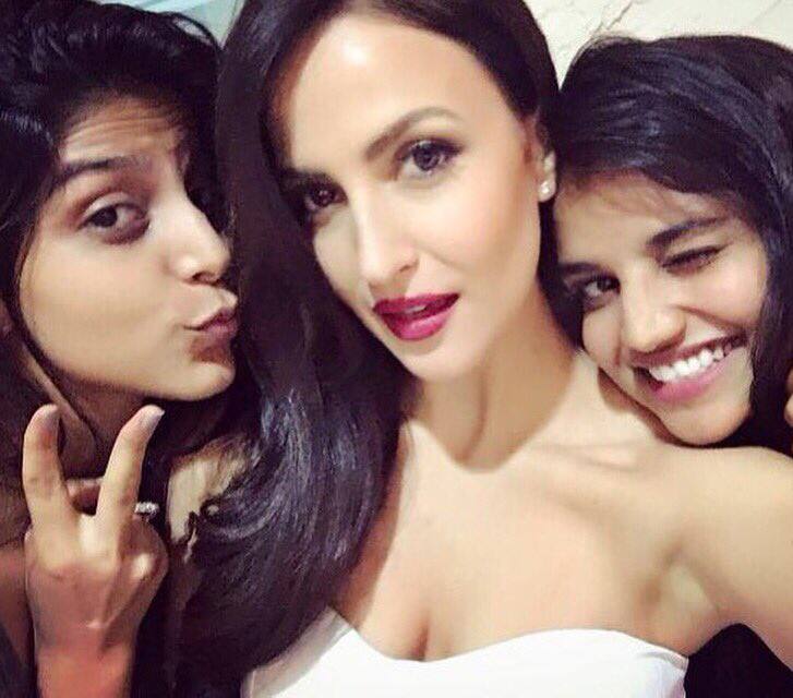 Elli Avram ‏:- #wooplove shoot today with my lovelies Zoya&Shraddha can't wait to see the result!!! -twitter