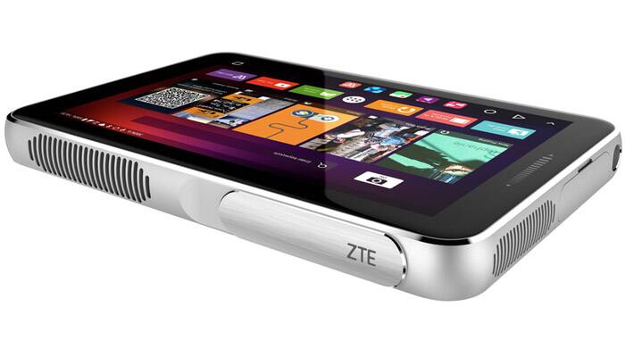 Check out the ZTE Spro Plus –A hybrid gadget with portable projector and touchscreen tablet