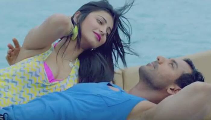 John Abraham, Shruti Haasan portray sizzling chemistry in new &#039;Rocky Handsome&#039; song – Watch  