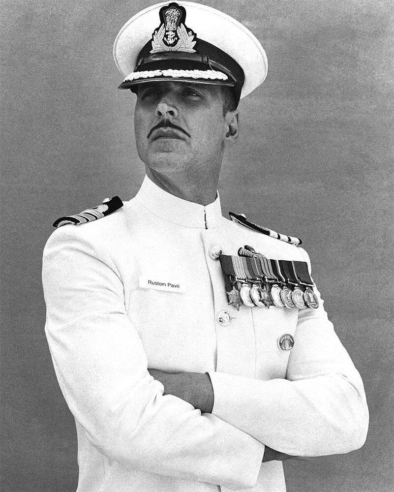 Ileana D'Cruz ‏:- First look of #Rustom!!! Really excited about this one!! ❤ #Repost @akshaykumar ・・・Decorated… -instagram