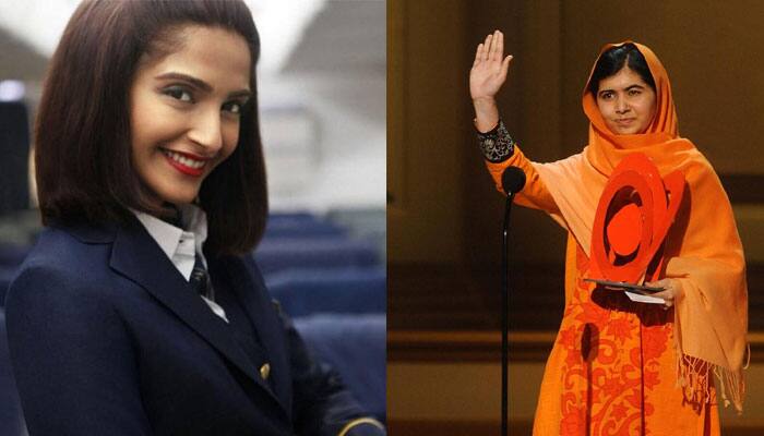 Sonam Kapoor&#039;s &#039;Neerja&#039; finds support from fearless Malala Yousafzai—See pic!
