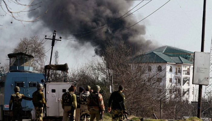 Security forces saved Hizbul chief Syed Salahuddin&#039;s son in Pampore attack