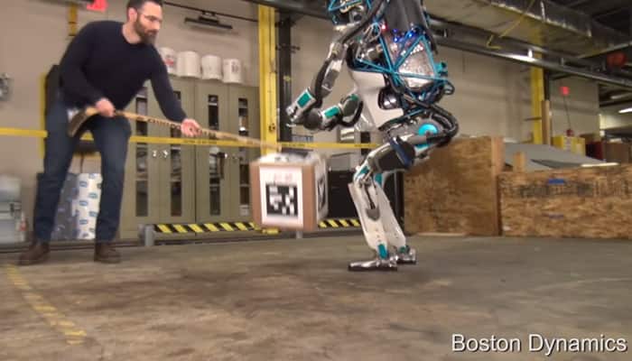 Watch: Google-owned Boston Dynamics&#039; Atlas robot can withstand torture!