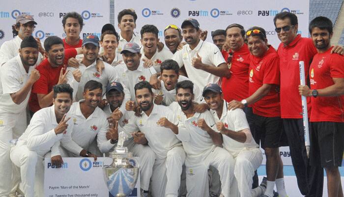 Ranji Trophy: Dominant Mumbai thrash Saurashtra to clinch 41st title