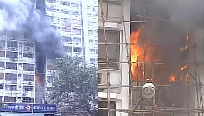 Fire breaks out at Tirupati Apartments near Mahalaxmi Temple in Mumbai