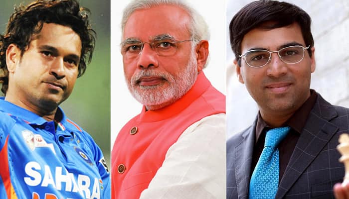 #MannKiBaat: Sachin Tendulkar, Viswanathan Anand to join PM Modi on Sunday