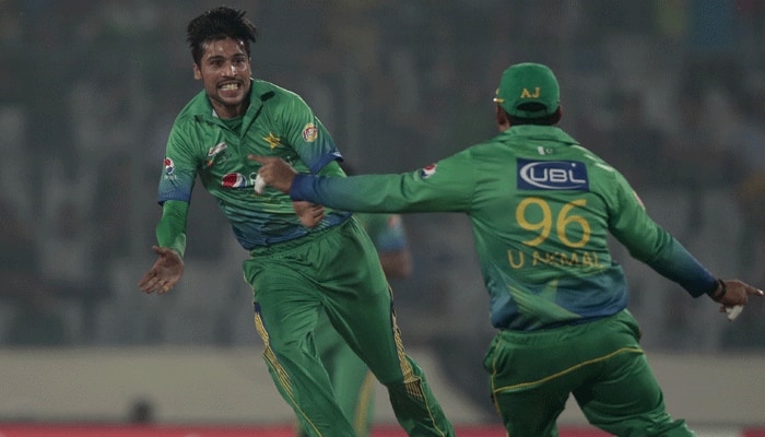 WATCH: Mohammad Amir&#039;s fiery spell against India in Asia Cup T20 