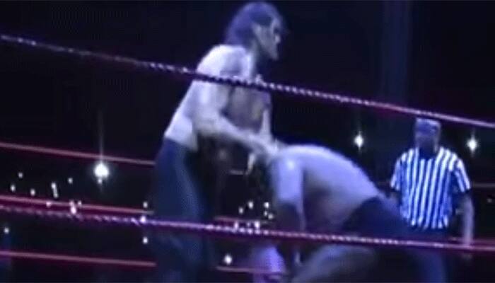 The Great Khali gets his revenge, trounces Brody Steel in Dehradun 