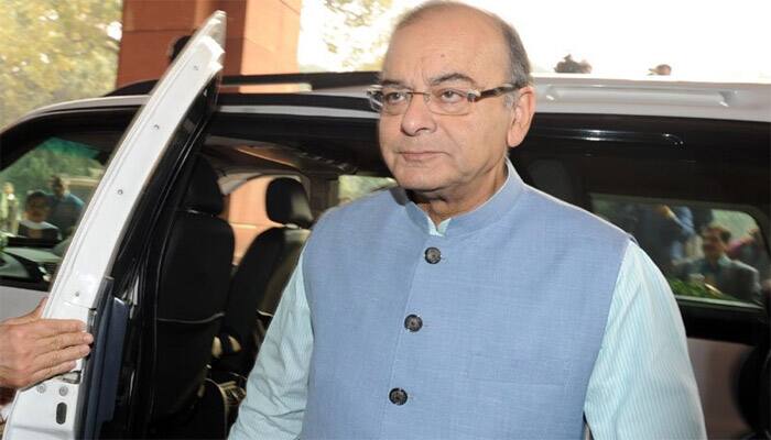 Arun Jaitley flaunts suave fashion sense at Budget 2016-17